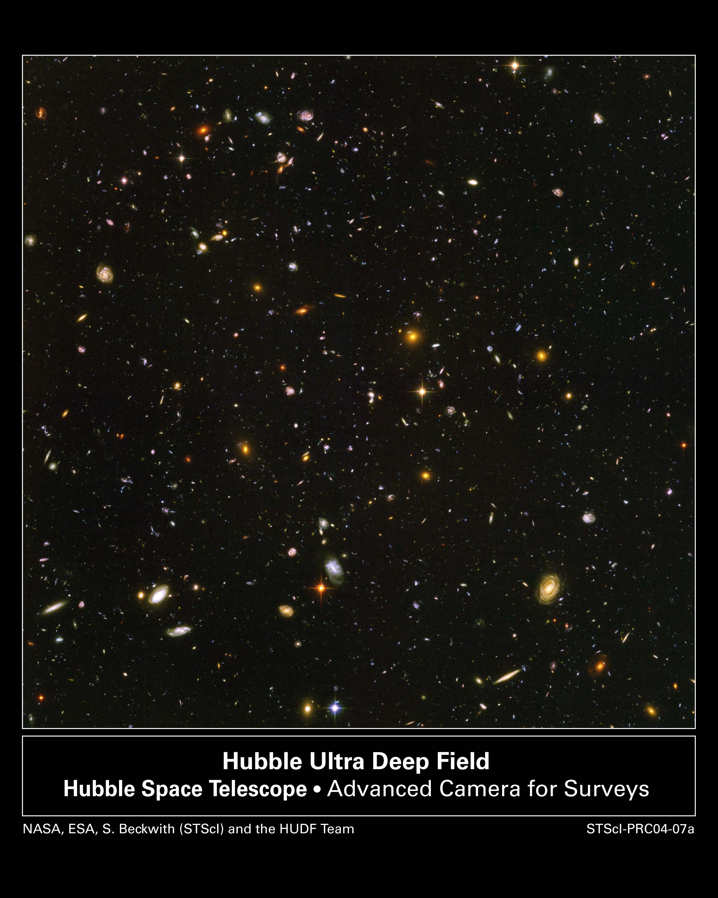 hubble ultra deep field